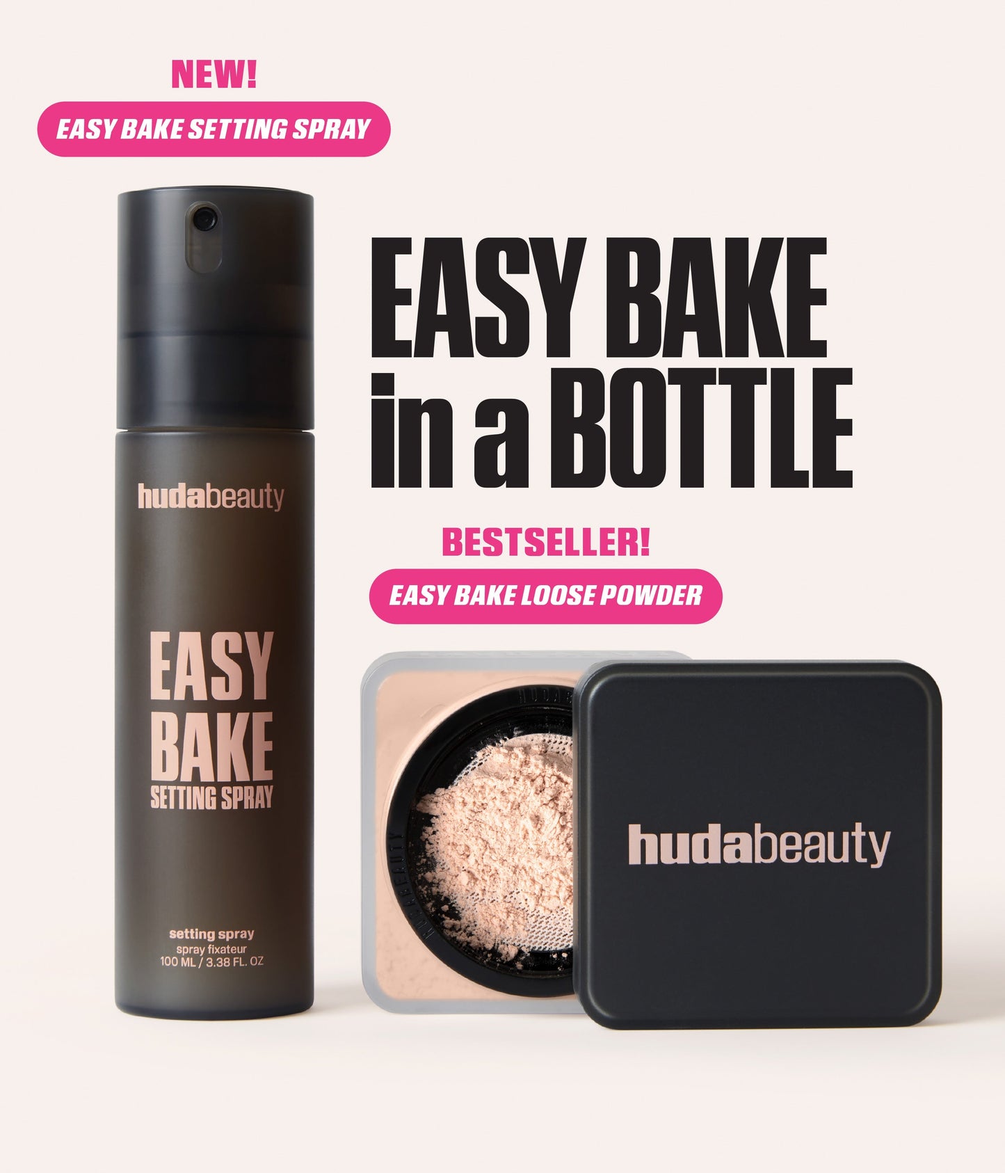 Easy Bake Setting Spray with 16-Hour Wear